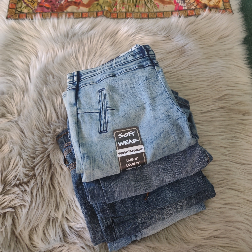 5 Pair Jean Bundle Lot - NWT + Vintage
